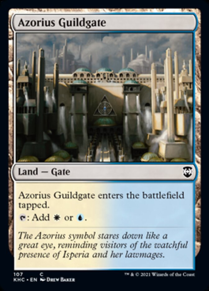 Azorius Guildgate [Kaldheim Commander] | Chromatic Games