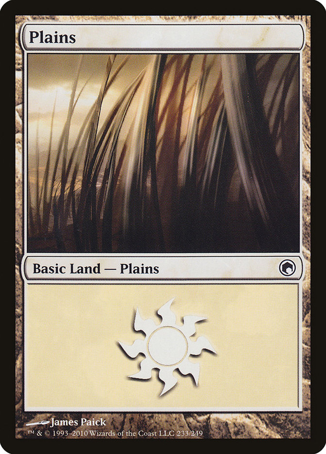 Plains (233) [Scars of Mirrodin] | Chromatic Games