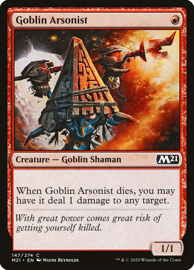 Goblin Arsonist [Core Set 2021] | Chromatic Games