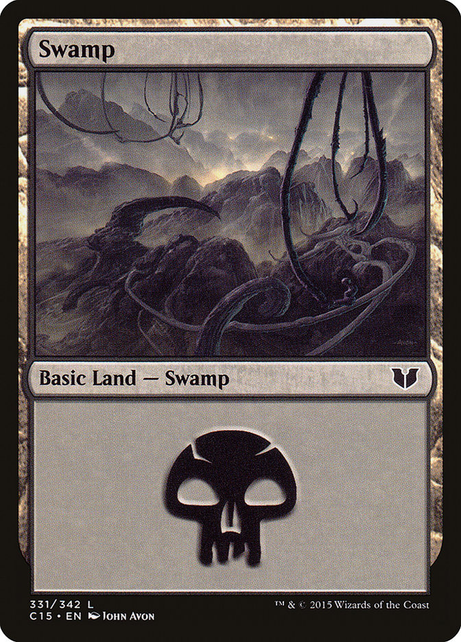 Swamp (331) [Commander 2015] | Chromatic Games