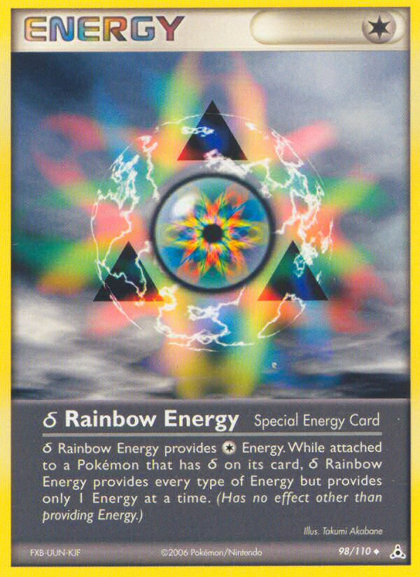 Delta Species Rainbow Energy [Holon Phantoms] | Chromatic Games