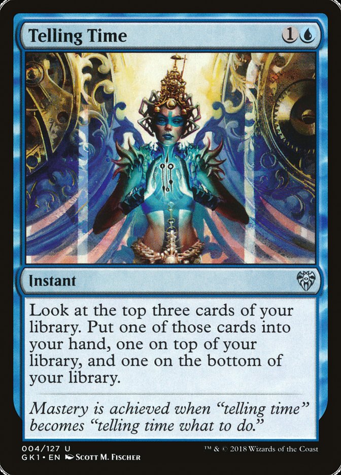 Telling Time [Guilds of Ravnica Guild Kit] | Chromatic Games