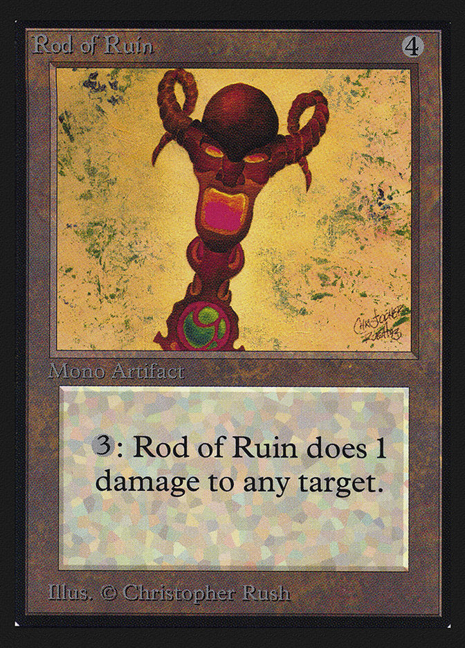 Rod of Ruin [International Collectors' Edition] | Chromatic Games