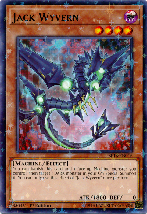 Jack Wyvern (Starfoil) [SP18-EN016] Starfoil Rare | Chromatic Games