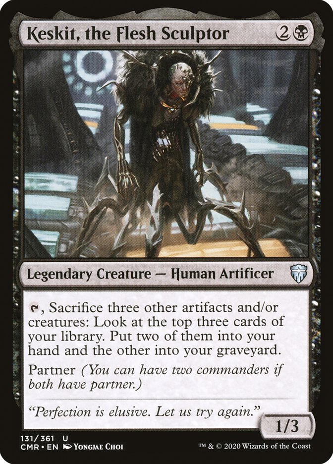 Keskit, the Flesh Sculptor [Commander Legends] | Chromatic Games