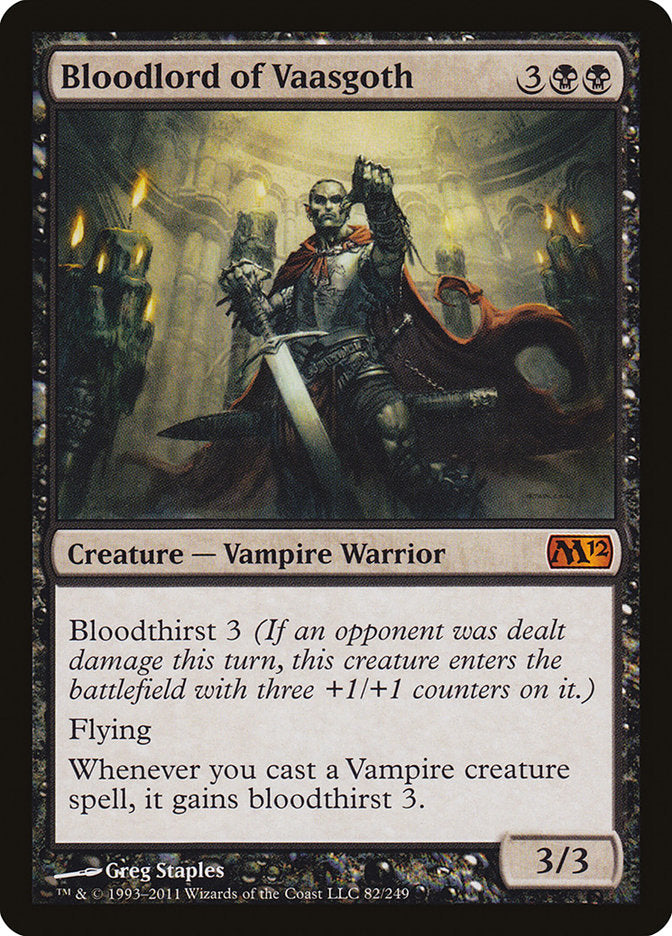 Bloodlord of Vaasgoth [Magic 2012] | Chromatic Games