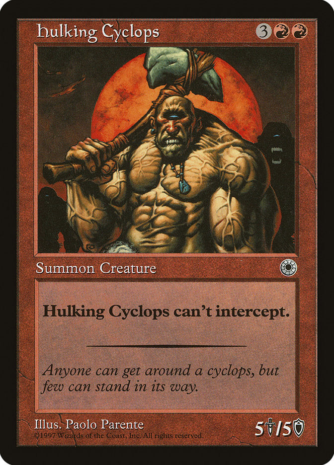 Hulking Cyclops [Portal] | Chromatic Games