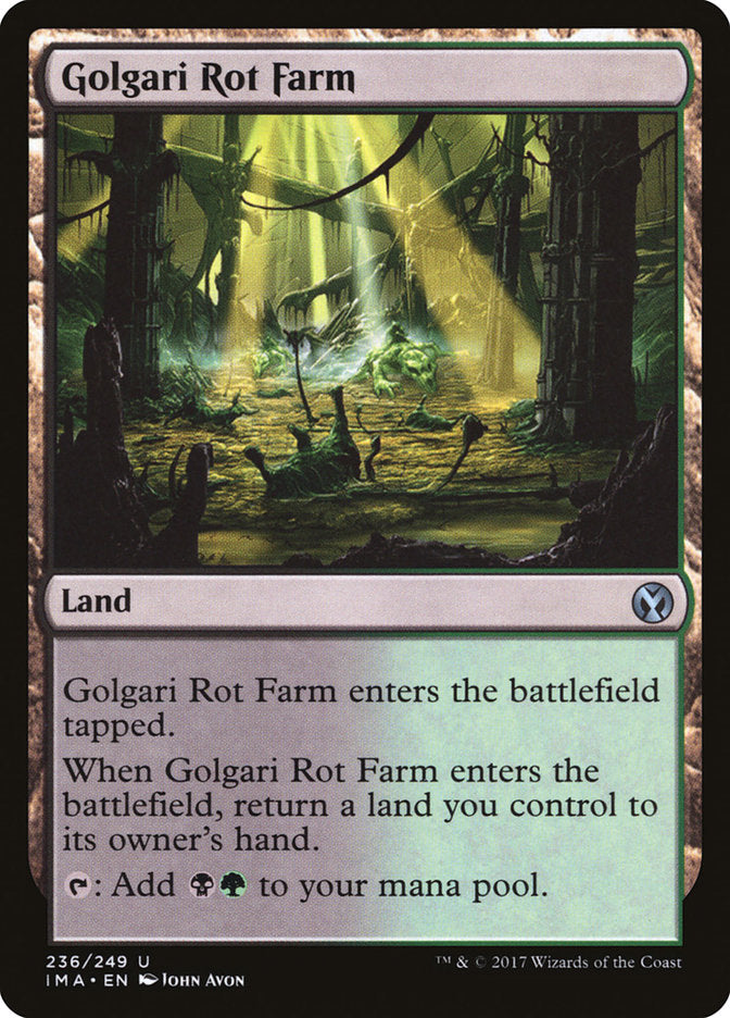 Golgari Rot Farm [Iconic Masters] | Chromatic Games