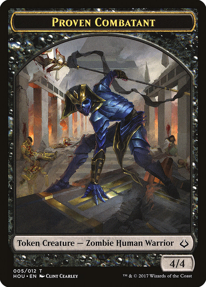 Proven Combatant Token [Hour of Devastation Tokens] | Chromatic Games