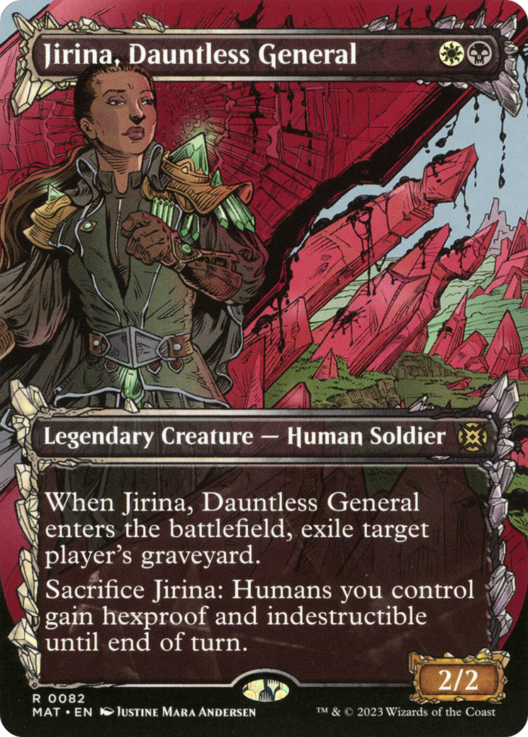 Jirina, Dauntless General (Showcase) [March of the Machine: The Aftermath] | Chromatic Games