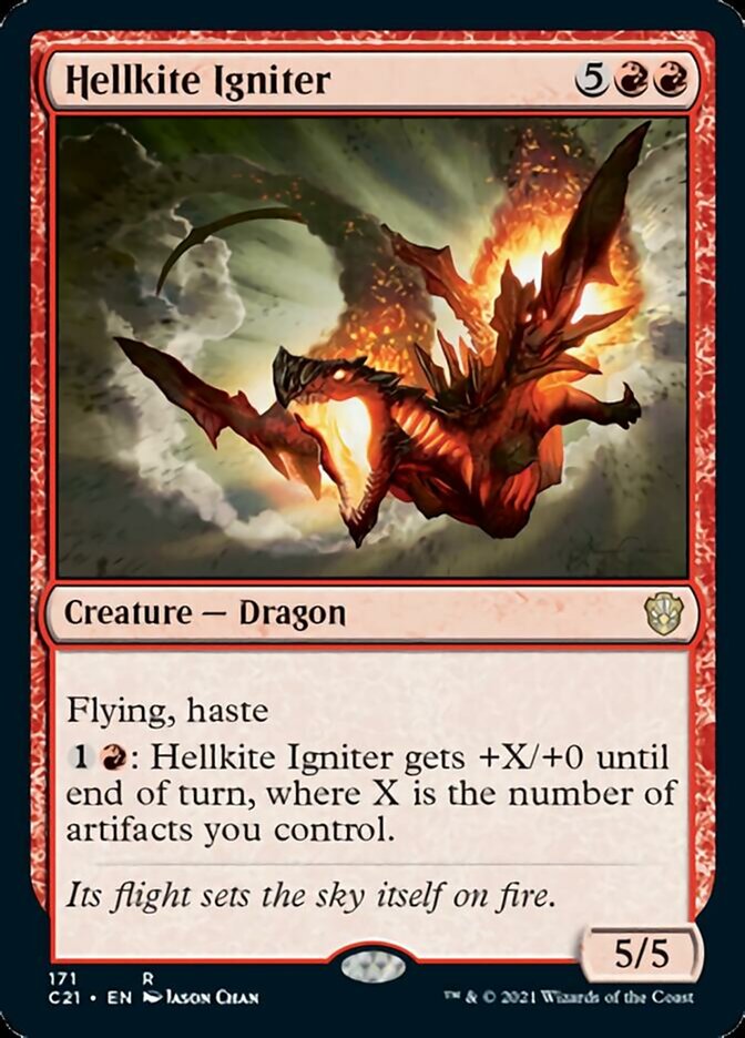 Hellkite Igniter [Commander 2021] | Chromatic Games