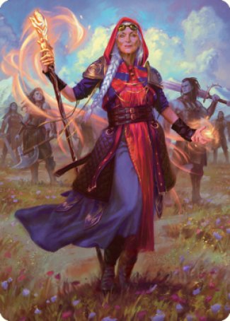 Jaya, Fiery Negotiator Art Card 1 [Dominaria United Art Series] | Chromatic Games