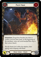 Pack Hunt (Blue) [U-WTR025] (Welcome to Rathe Unlimited)  Unlimited Rainbow Foil | Chromatic Games