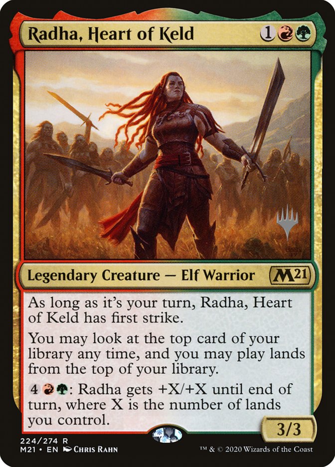 Radha, Heart of Keld (Promo Pack) [Core Set 2021 Promos] | Chromatic Games