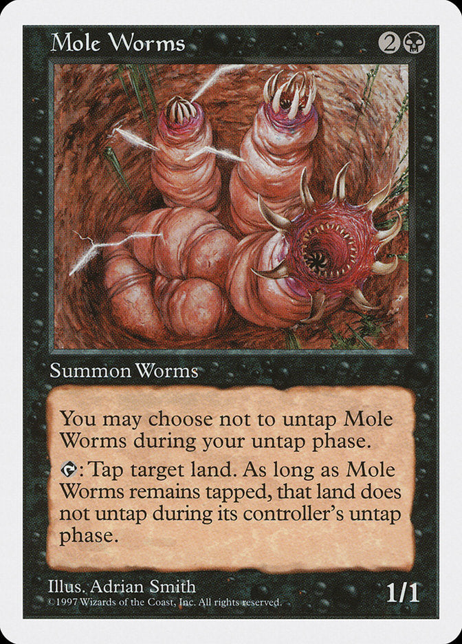 Mole Worms [Fifth Edition] | Chromatic Games