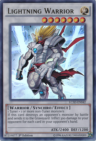 Lightning Warrior [LC5D-EN042] Ultra Rare | Chromatic Games