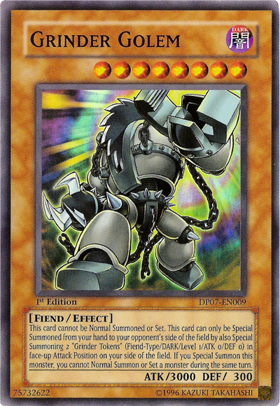 Grinder Golem [DP07-EN009] Super Rare | Chromatic Games