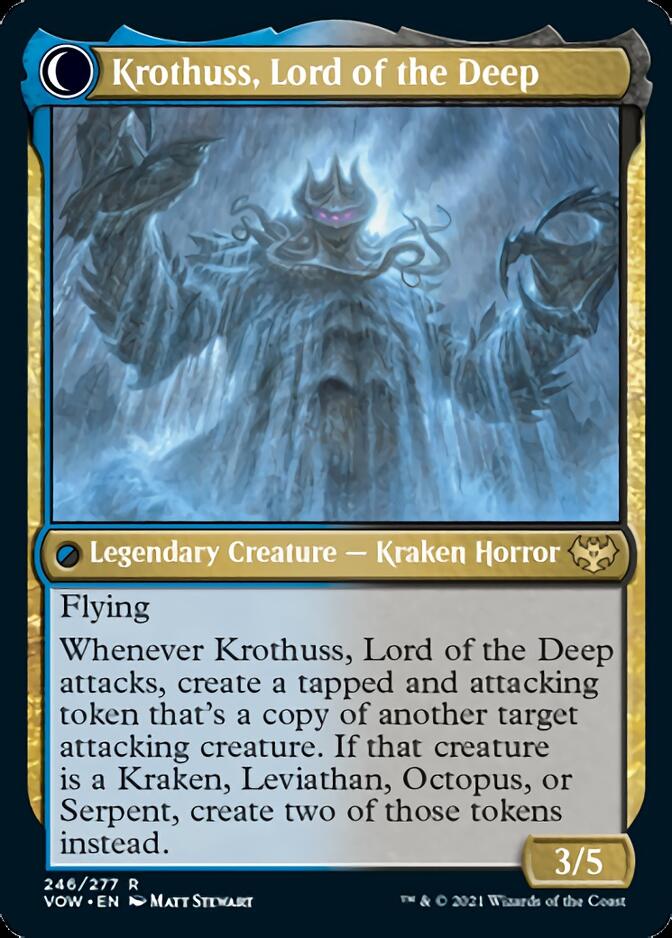 Runo Stromkirk // Krothuss, Lord of the Deep [Innistrad: Crimson Vow] | Chromatic Games