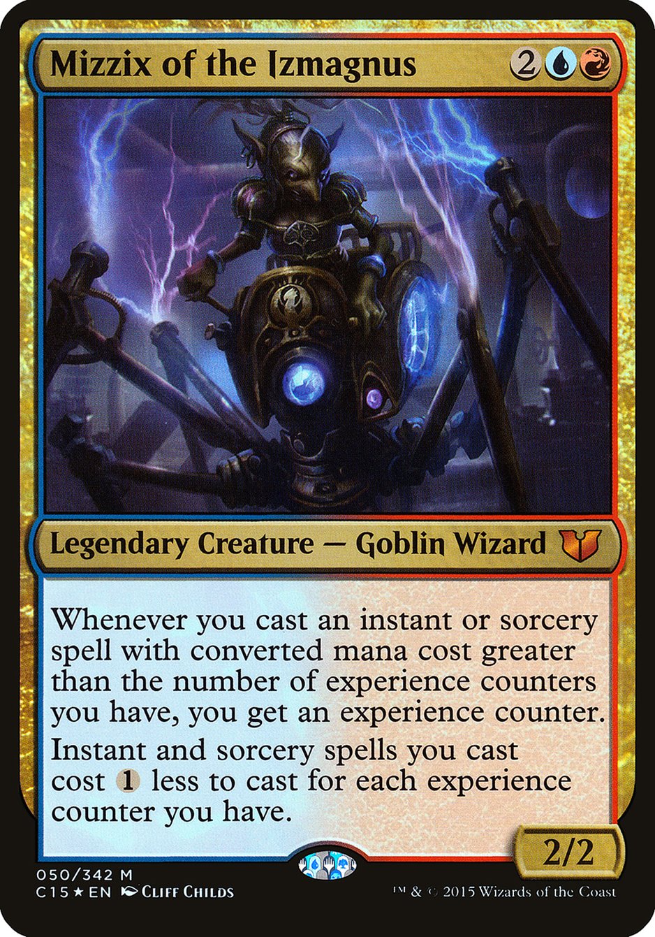 Mizzix of the Izmagnus (Oversized) [Commander 2015 Oversized] | Chromatic Games