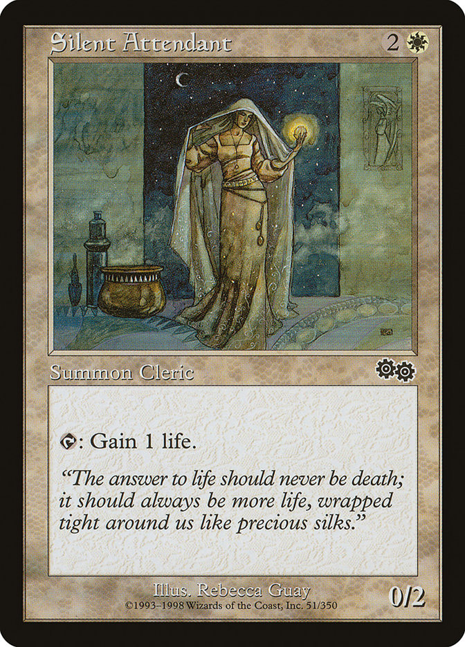 Silent Attendant [Urza's Saga] | Chromatic Games