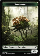 Saproling // Morph Double-Sided Token [Commander 2019 Tokens] | Chromatic Games