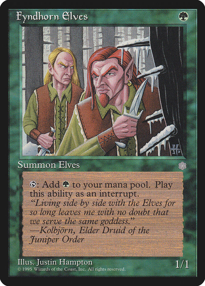 Fyndhorn Elves [Ice Age] | Chromatic Games