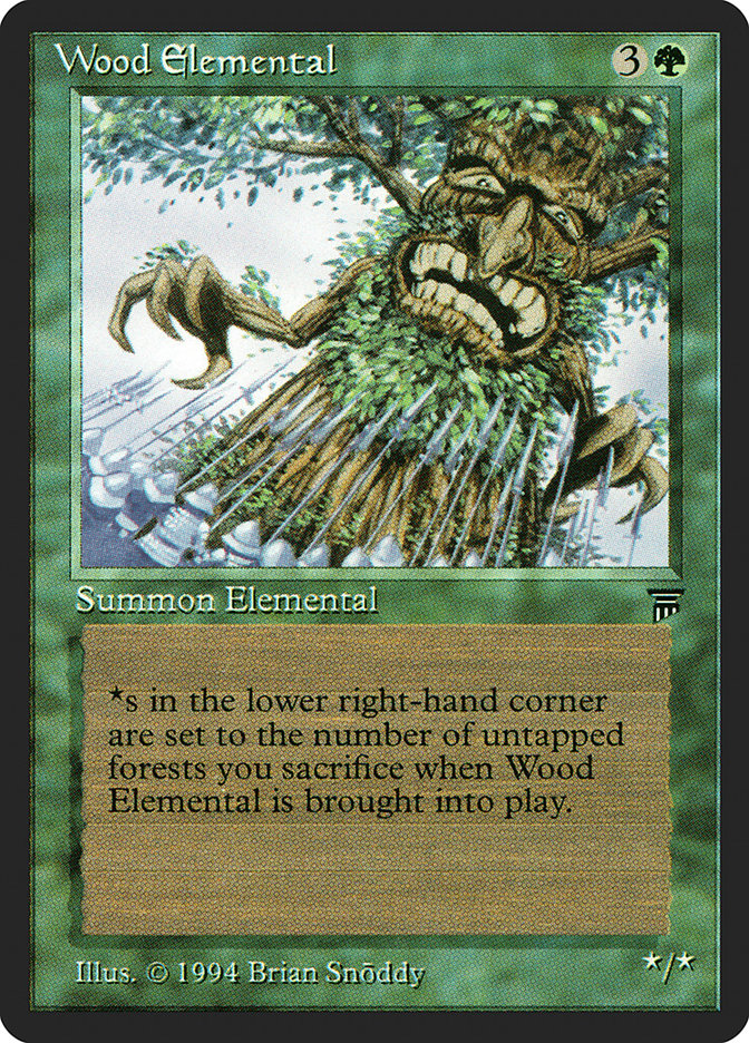 Wood Elemental [Legends] | Chromatic Games