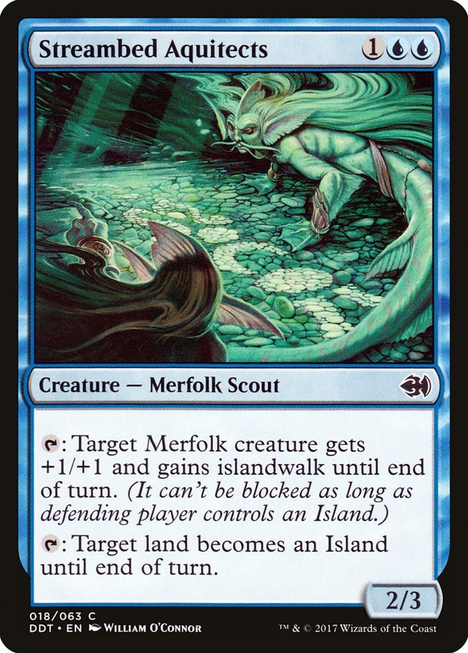 Streambed Aquitects [Duel Decks: Merfolk vs. Goblins] | Chromatic Games