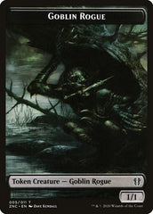 Faerie Rogue // Goblin Rogue Double-Sided Token [Zendikar Rising Commander Tokens] | Chromatic Games