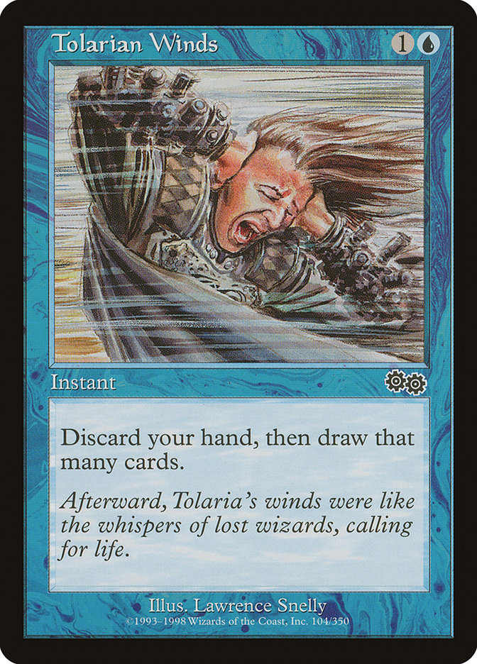 Tolarian Winds [Urza's Saga] | Chromatic Games