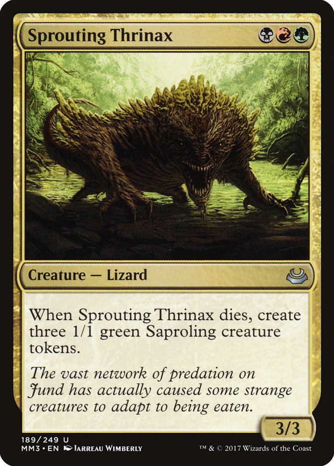 Sprouting Thrinax [Modern Masters 2017] | Chromatic Games