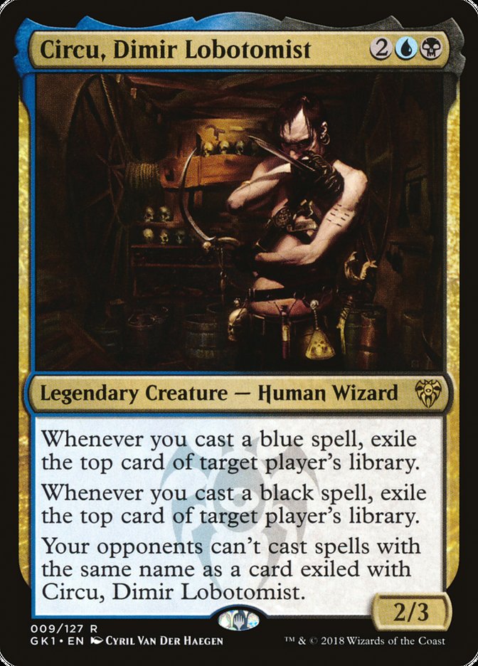Circu, Dimir Lobotomist [Guilds of Ravnica Guild Kit] | Chromatic Games