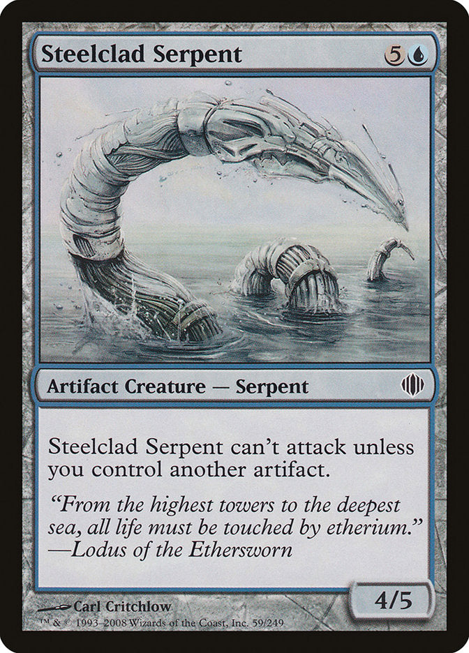 Steelclad Serpent [Shards of Alara] | Chromatic Games