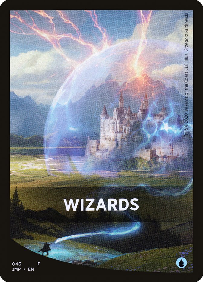 Wizards Theme Card [Jumpstart Front Cards] | Chromatic Games