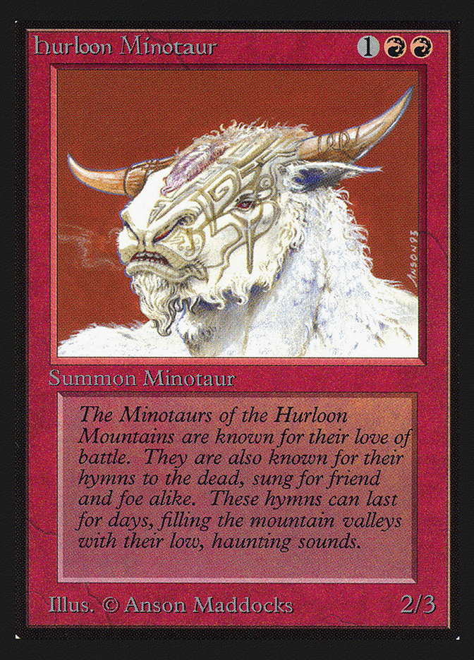 Hurloon Minotaur [Collectors' Edition] | Chromatic Games