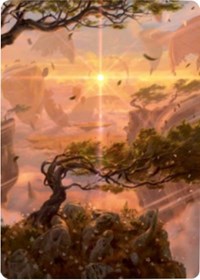 Windswept Heath Art Card [Zendikar Rising Art Series] | Chromatic Games