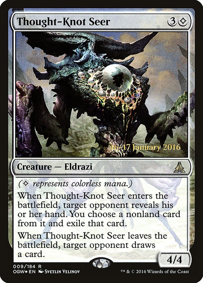 Thought-Knot Seer [Oath of the Gatewatch Prerelease Promos] | Chromatic Games