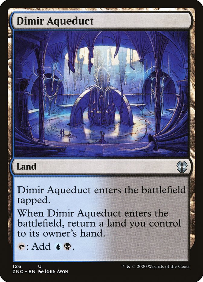 Dimir Aqueduct [Zendikar Rising Commander] | Chromatic Games