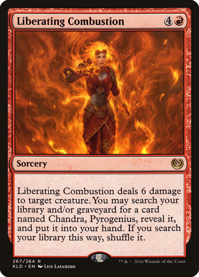 Liberating Combustion [Kaladesh] | Chromatic Games