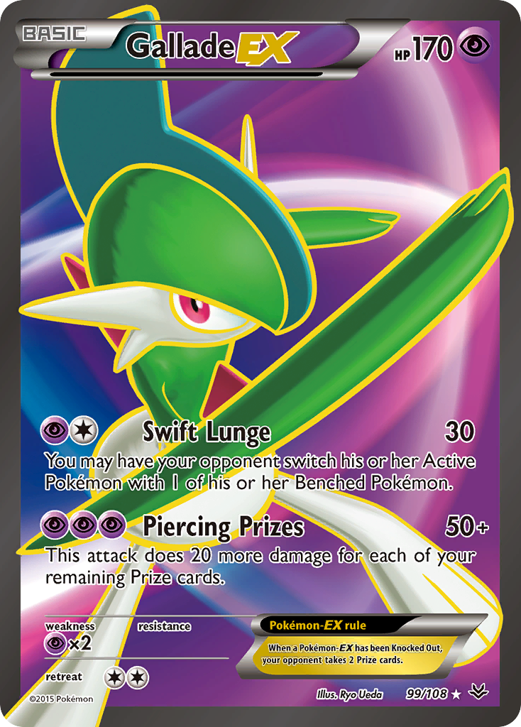 Gallade EX [Roaring Skies] | Chromatic Games