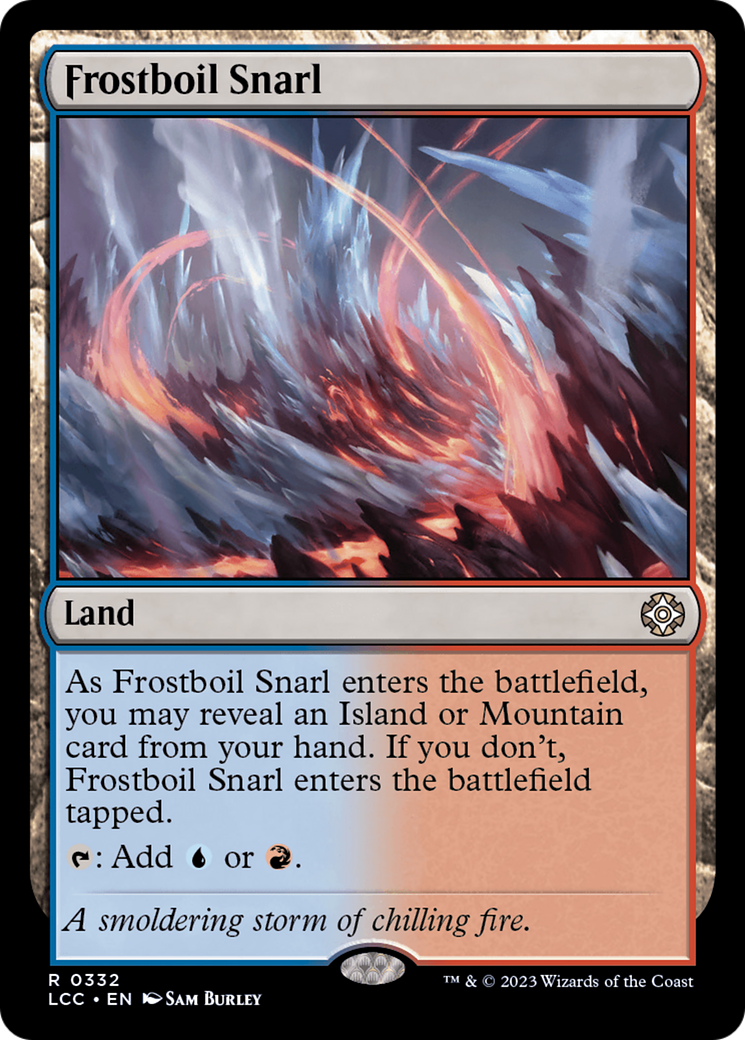 Frostboil Snarl [The Lost Caverns of Ixalan Commander] | Chromatic Games