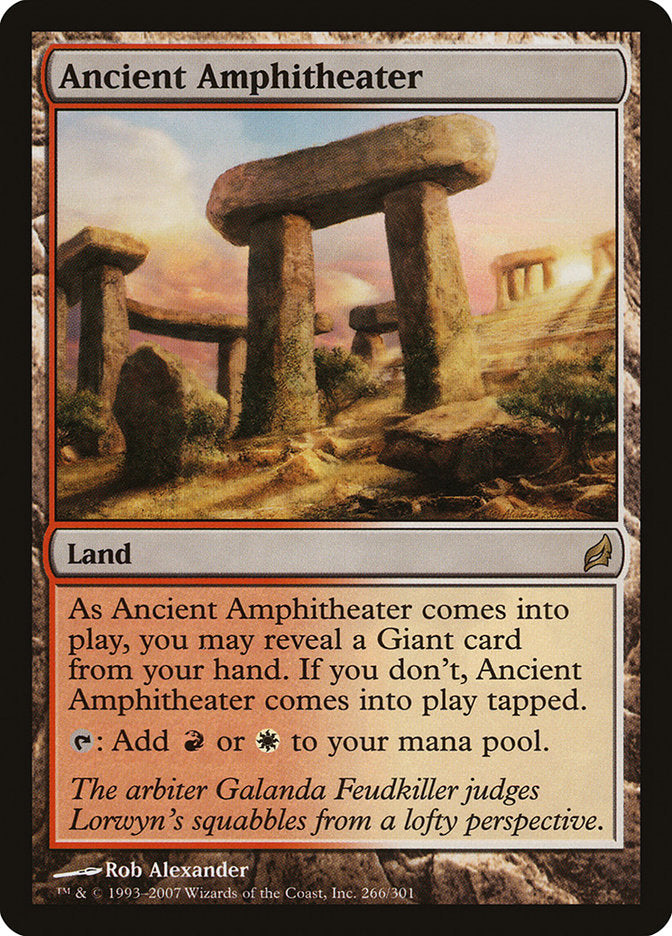 Ancient Amphitheater [Lorwyn] | Chromatic Games