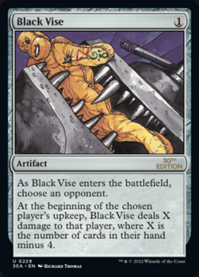 Black Vise [30th Anniversary Edition] | Chromatic Games