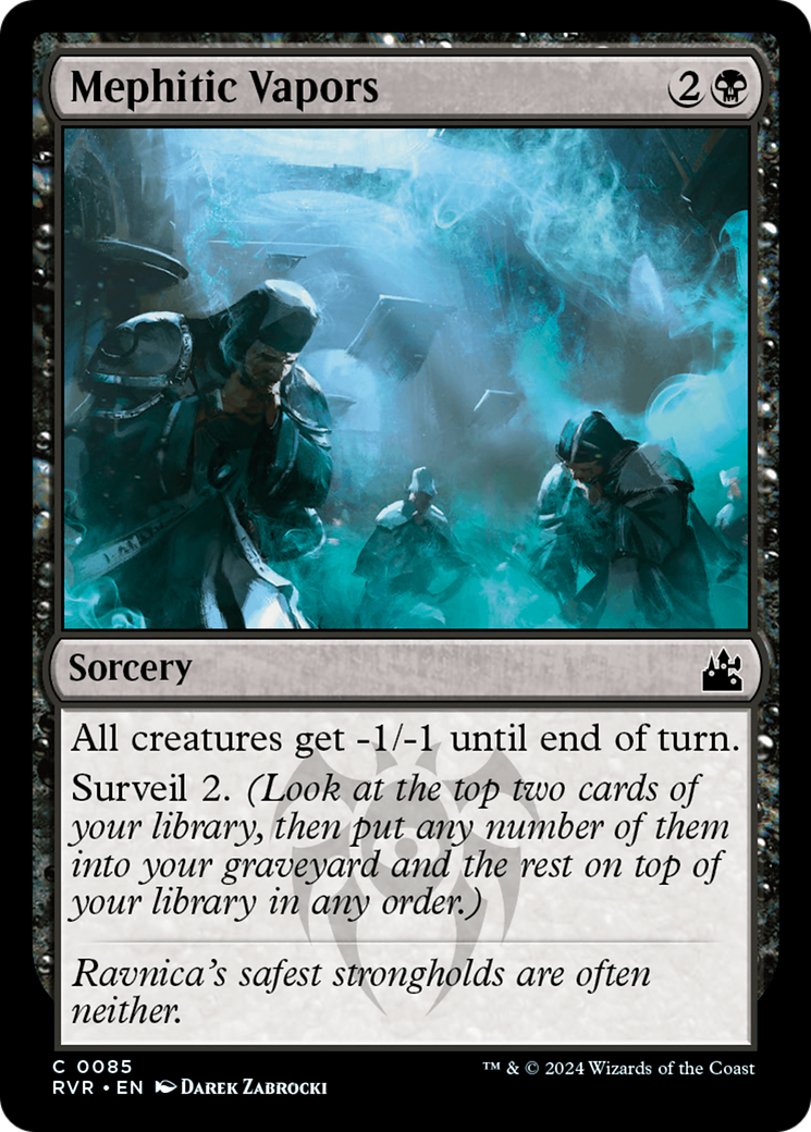 Mephitic Vapors [Ravnica Remastered] | Chromatic Games