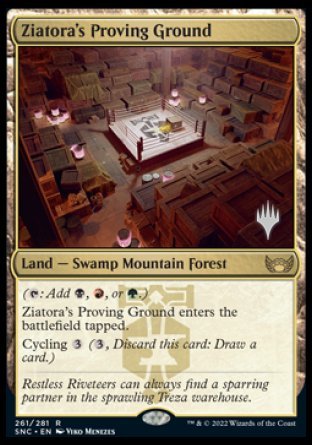 Ziatora's Proving Ground (Promo Pack) [Streets of New Capenna Promos] | Chromatic Games