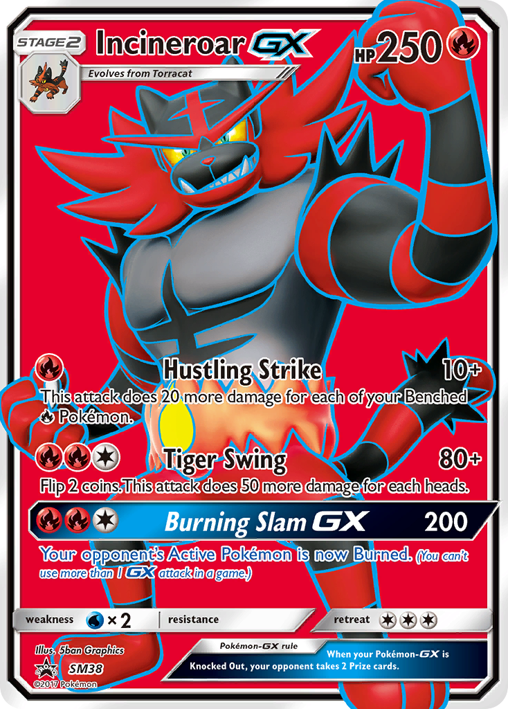 Incineroar GX [SM Black Star Promos] | Chromatic Games