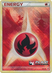 Fire Energy (89/95) (Play Pokemon Promo) [HeartGold & SoulSilver: Call of Legends] | Chromatic Games