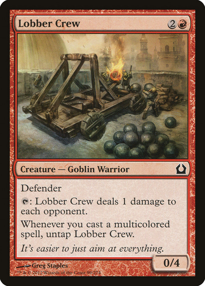 Lobber Crew [Return to Ravnica] | Chromatic Games