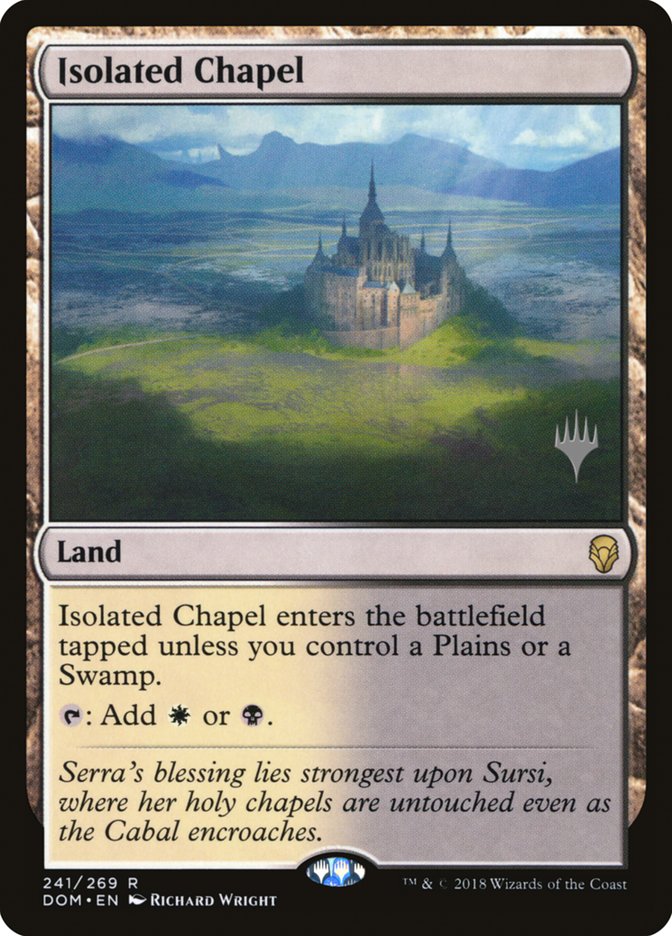 Isolated Chapel (Promo Pack) [Dominaria Promos] | Chromatic Games