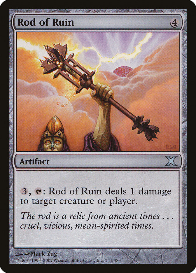 Rod of Ruin [Tenth Edition] | Chromatic Games